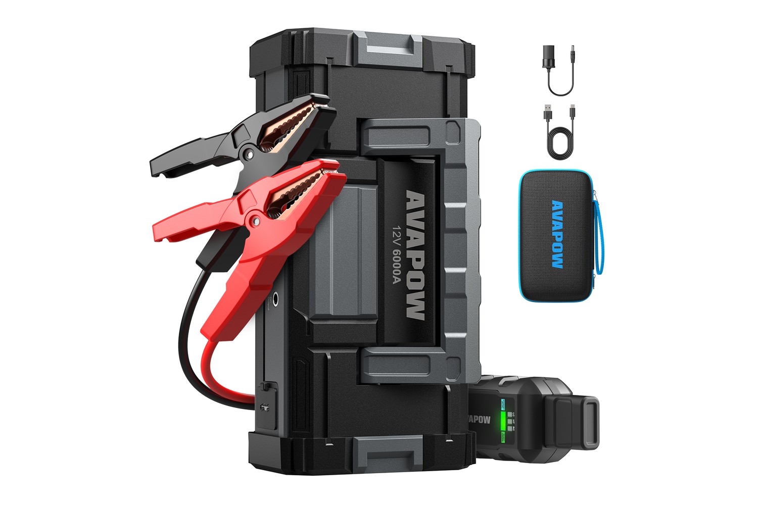 AVAPOW A68 6000A Jump Starter